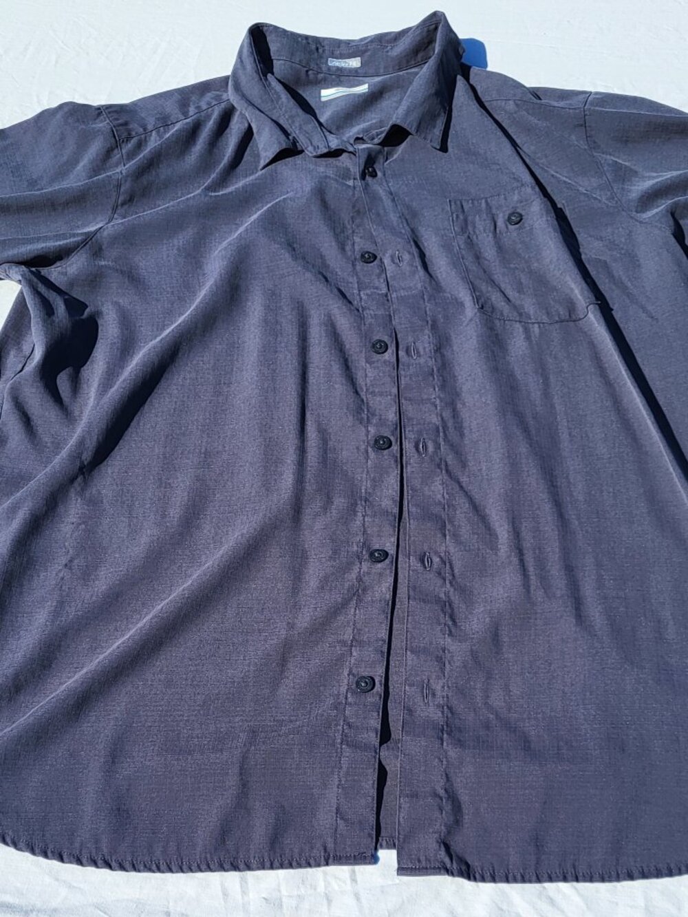 Columbia Shirt Men 2XL Active Fit Button Down Outdoors Sportswear Casual Fishing